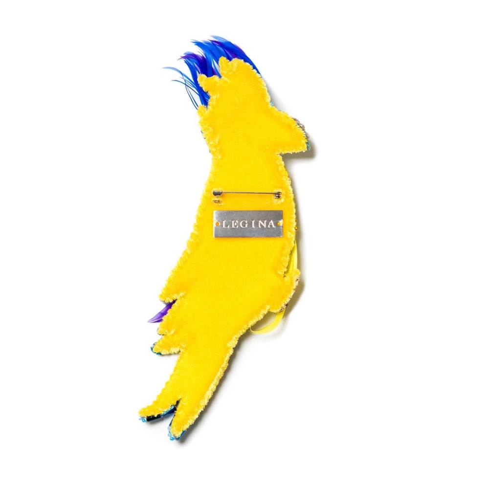 Parrot Brooch - Picture 3 of 3